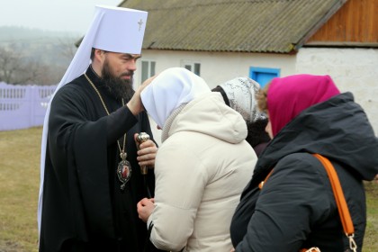 Архиерейское богослужение в храме Рождества Богородицы с. Степановка