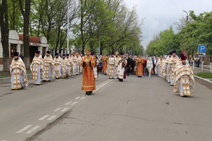 День Победы в Горловке